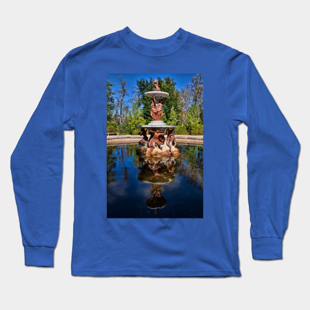 Spain. La Granja de San Ildefonso. Fountain. Long Sleeve T-Shirt by vadim19